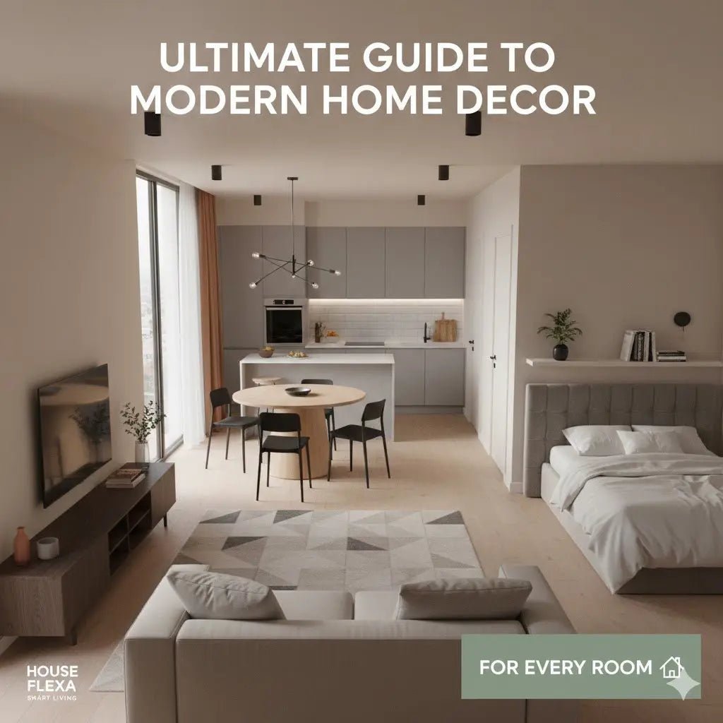 Ultimate Guide to Modern Home Decor for Every Room | House Flexa
