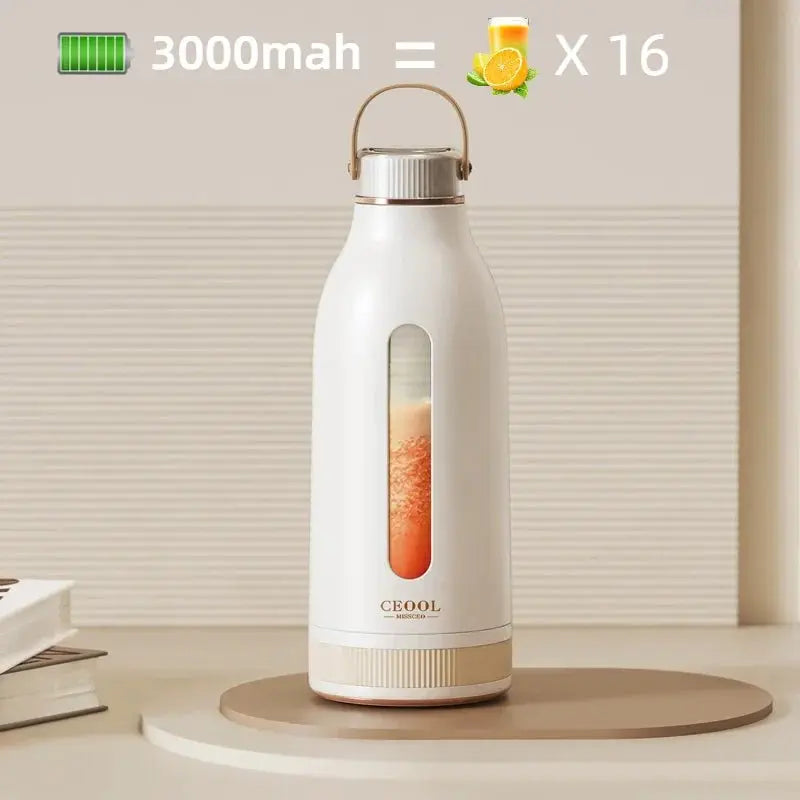 Portable 400ML USB Rechargeable Juicer Blender - House Flexa