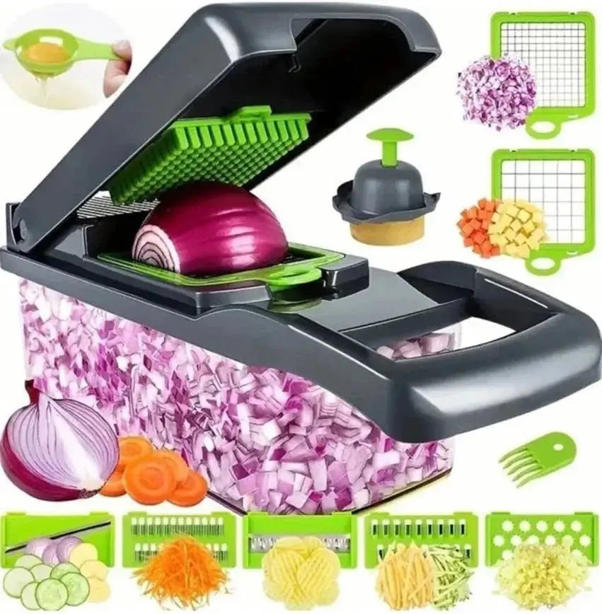 Multifunctional 14 - in - 1 Vegetable Chopper - House Flexa