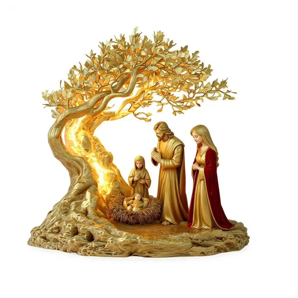 Prayer Under Moonlight Tree - House Flexa