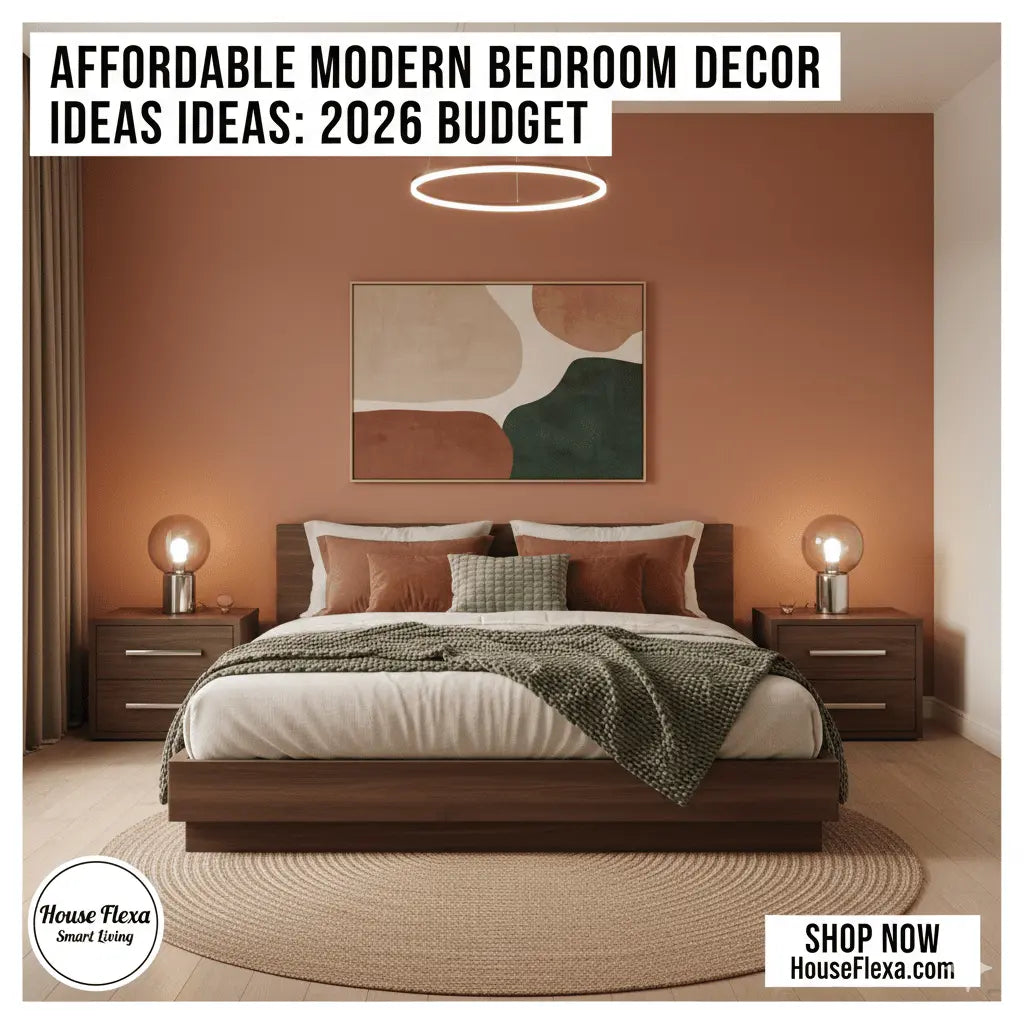 Affordable Modern Bedroom Decor Ideas: Budget Luxury for 2026 - House Flexa