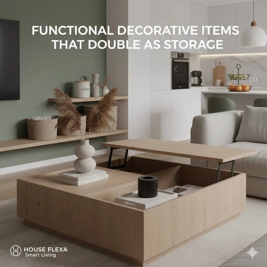 Functional Decorative Items That Double as Storage - House Flexa