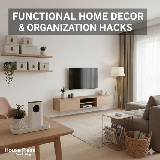 Functional Home Decor & Organization Hacks That Transform Your Space - House Flexa