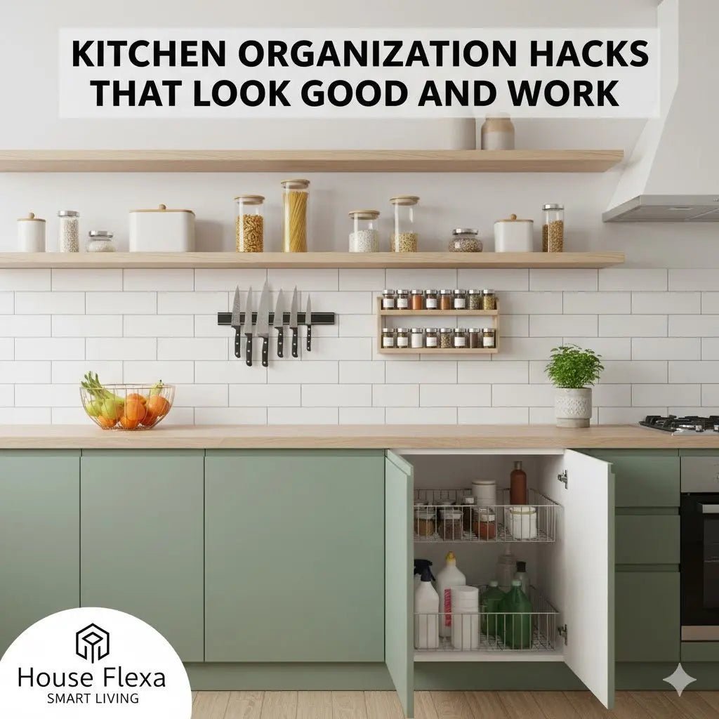 Kitchen Organization Hacks That Look Good and Work - House Flexa
