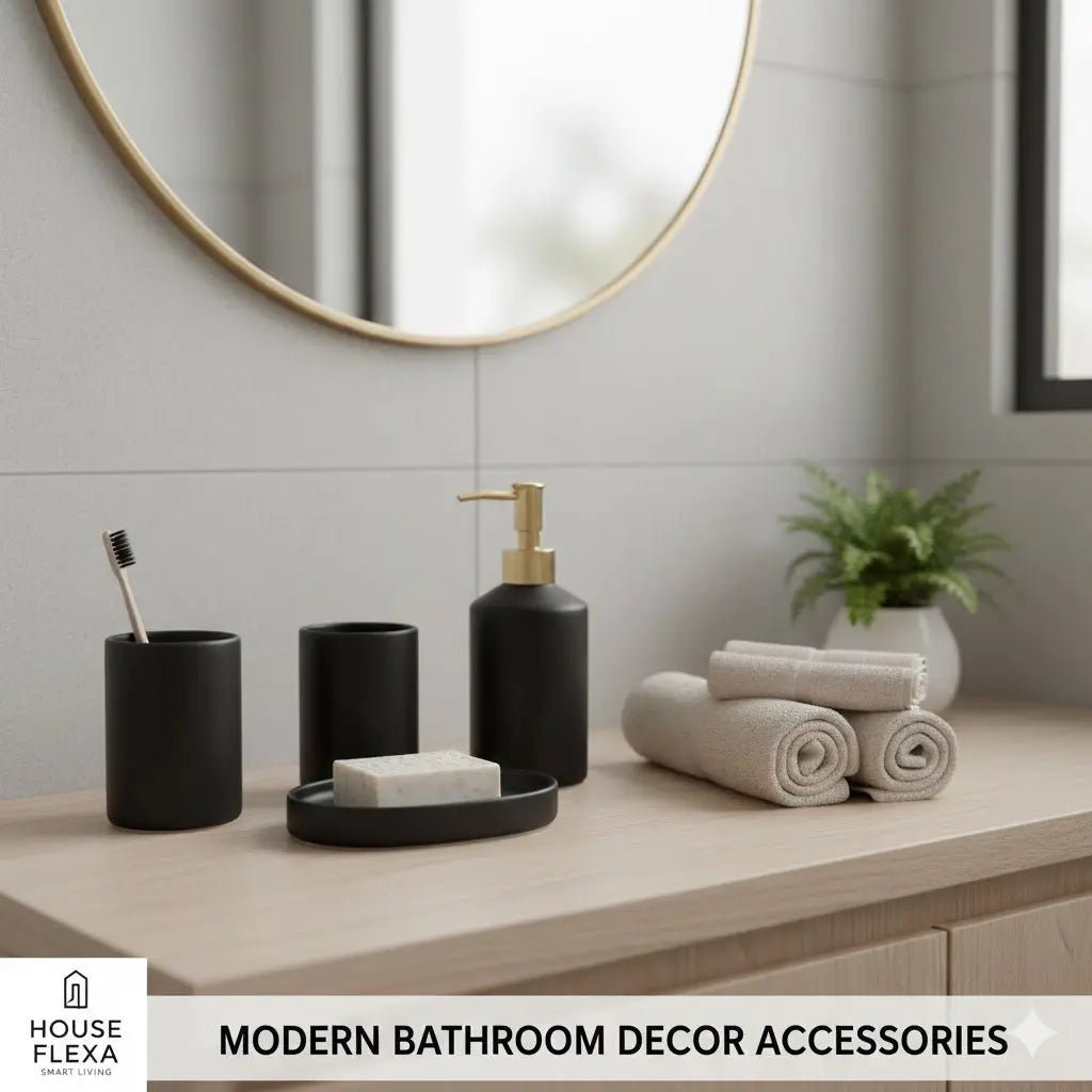 Modern Bathroom Decor Accessories: Upgrade Your Bathroom with Style - House Flexa