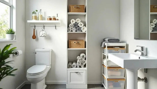 15 Clever Small Bathroom Storage Ideas That Actually Work (2026) - House Flexa