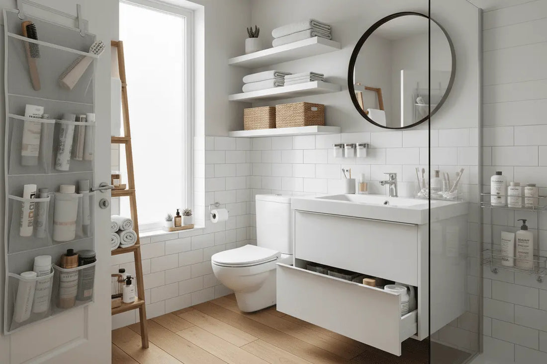 Space-Saving Bathroom Storage Ideas for Small Bathrooms - House Flexa