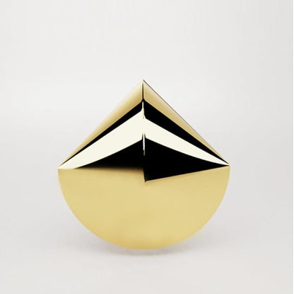 Polished Solid Brass Sphericon Decorative Sculpture for Home Decor