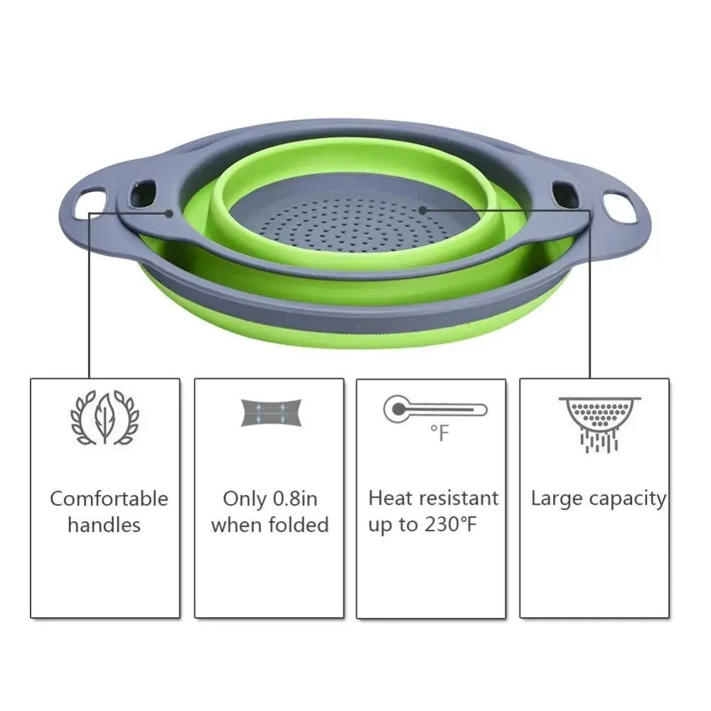 Vegetable Drain Basket Strainer - House Flexa