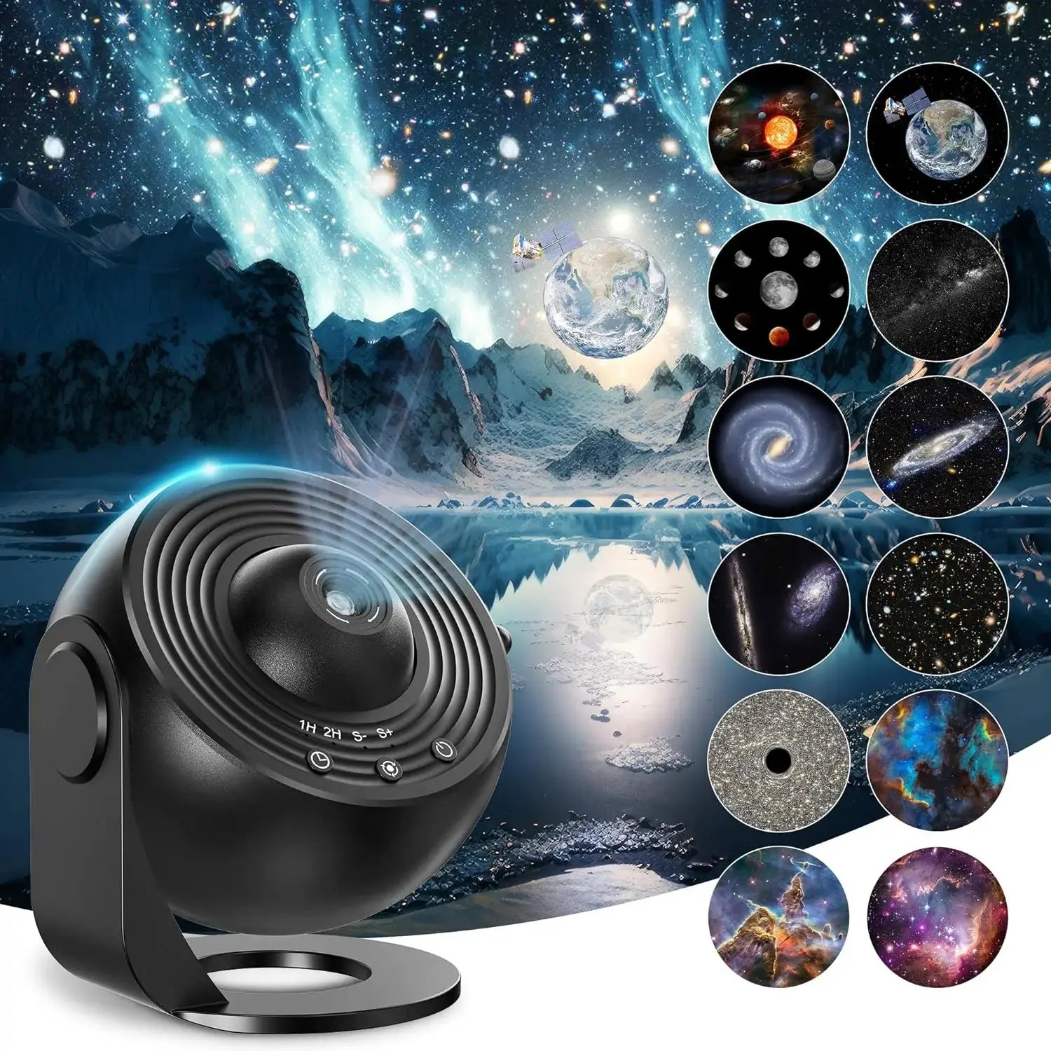 Galaxy Star Projector HD Planetarium Light - House Flexa
