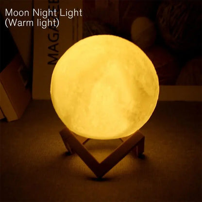 LED Moon Night Light - House Flexa