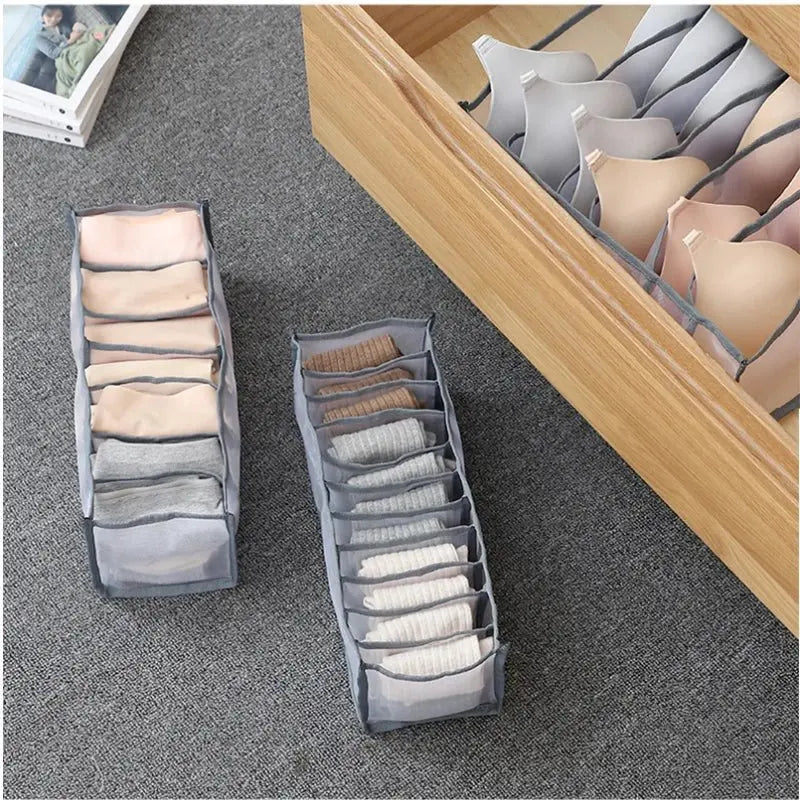 Multi Compartment Underwear Storage Box - House Flexa