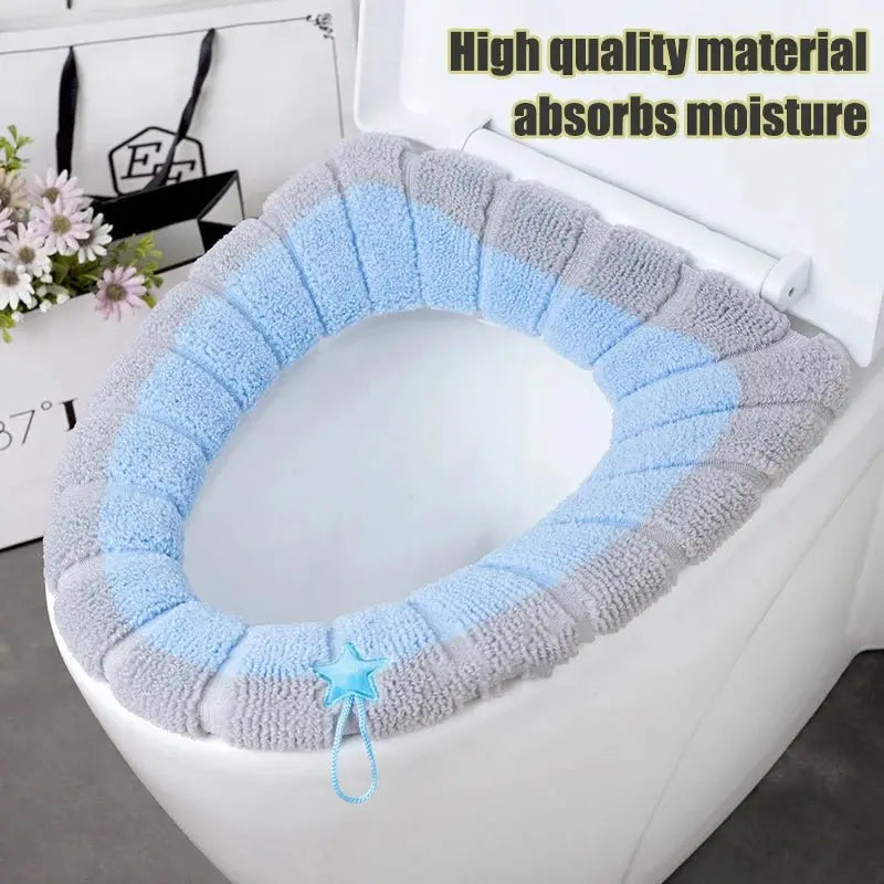 Knitted Toilet Seat Cover - House Flexa