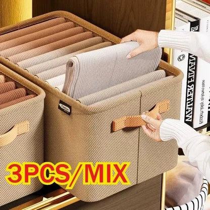 Thicken Pants Sweater Wardrobe Storage Box - House Flexa