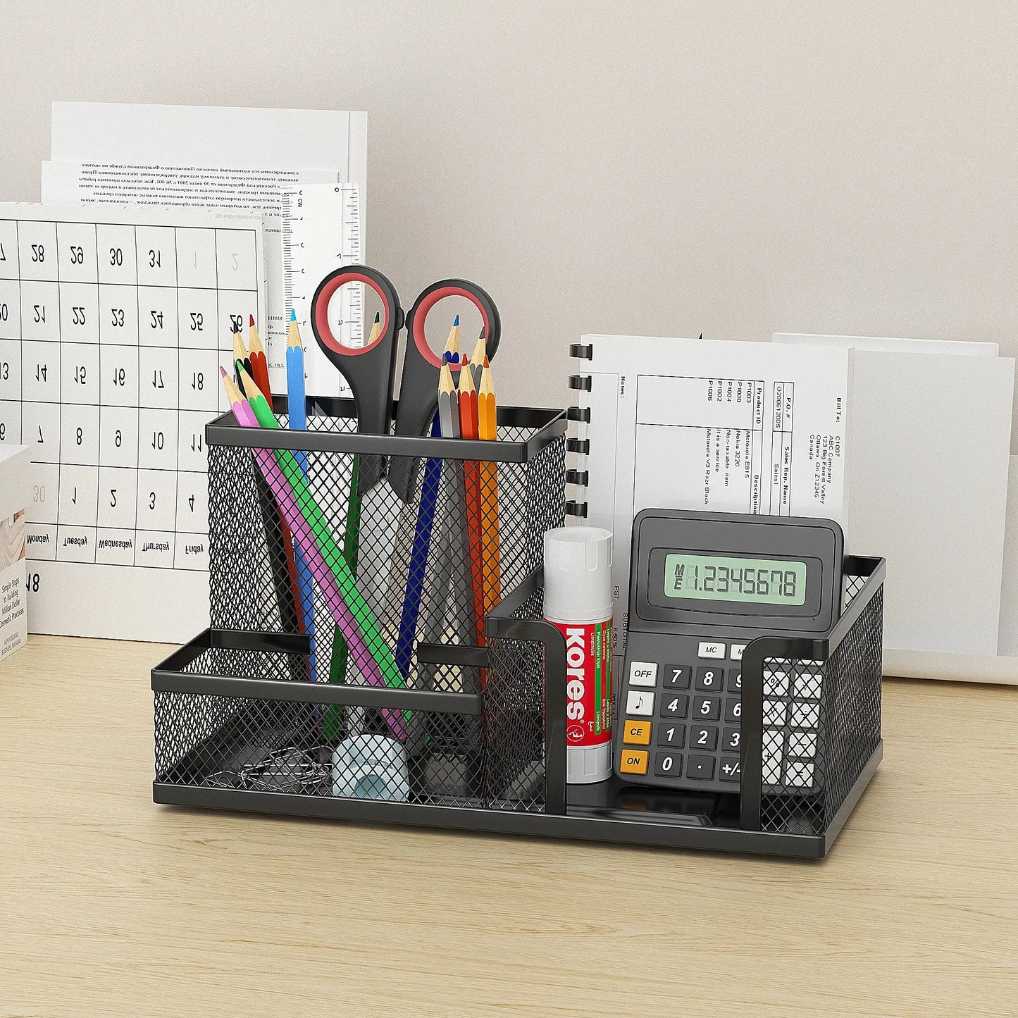 Mesh Desk Pencil Holder - House Flexa