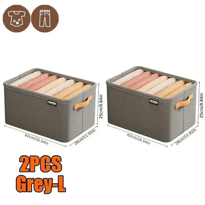 Thicken Pants Sweater Wardrobe Storage Box - House Flexa