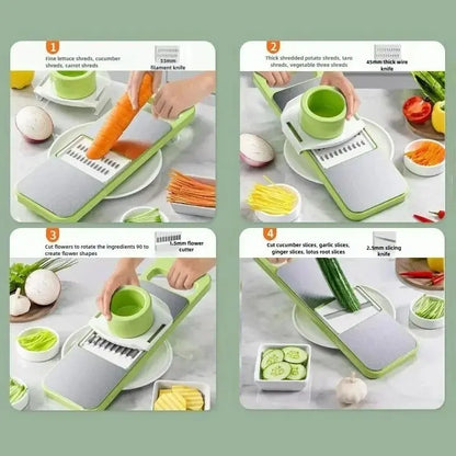 Multifunctional Vegetable Slicer Cutter - House Flexa