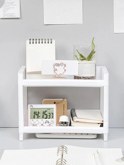 Double Layer Desktop Storage Rack - House Flexa