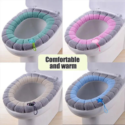 Knitted Toilet Seat Cover - House Flexa