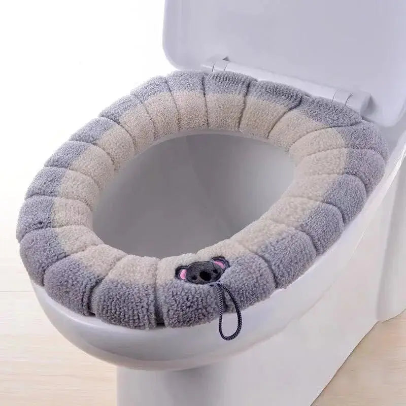 Knitted Toilet Seat Cover - House Flexa