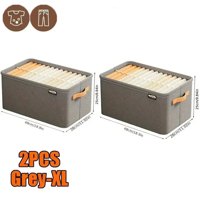 Thicken Pants Sweater Wardrobe Storage Box - House Flexa