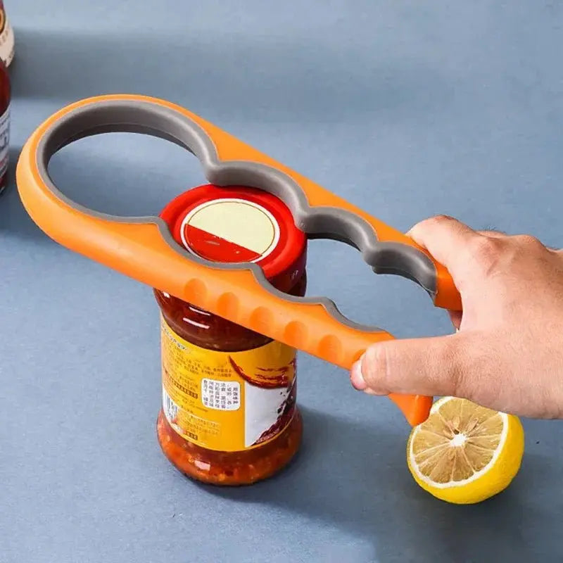 4 In 1 Kitchen Jar Lid Bottle Can Opener - House Flexa