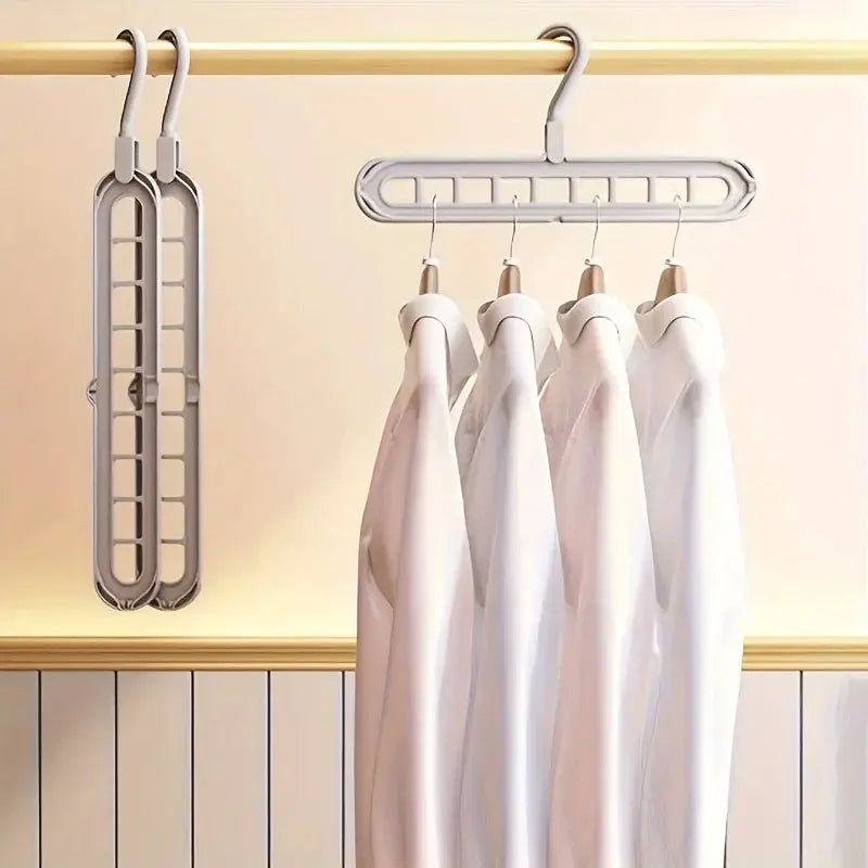 Foldable 9 Hole Space Saving Hangers - House Flexa