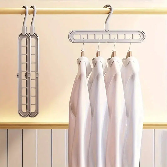 Foldable 9 Hole Space Saving Hangers - House Flexa