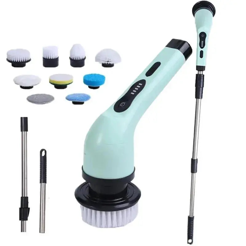 Wireless Electric Cleaning Brush Rotating Scrubber - House Flexa