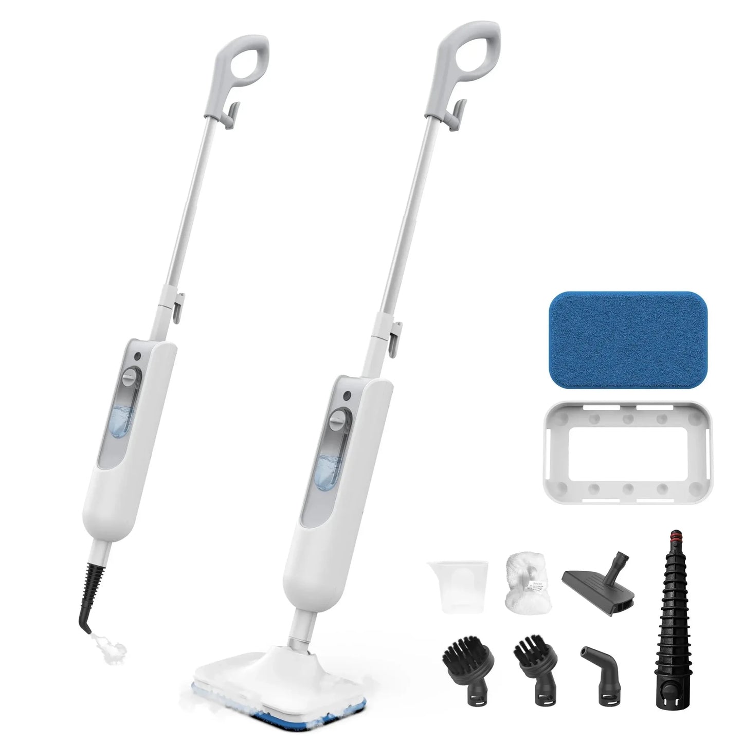 INSE 6 - in - 1 Steam Mop - High Temperature Detachable Steam Cleaner for Hardwood, Carpet & Kitchen - House Flexa