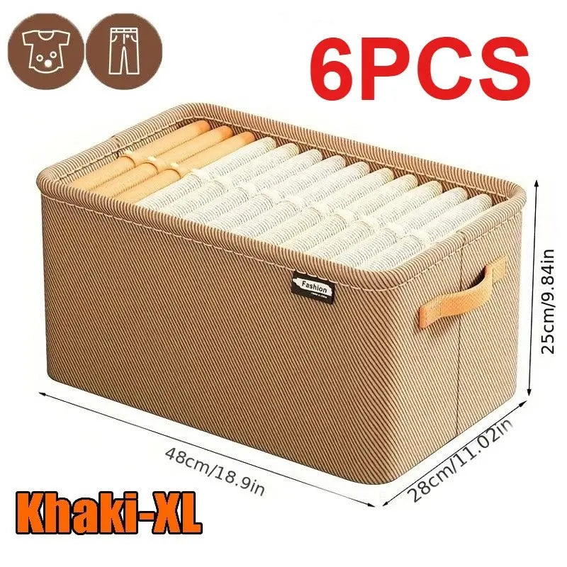 Thicken Pants Sweater Wardrobe Storage Box - House Flexa