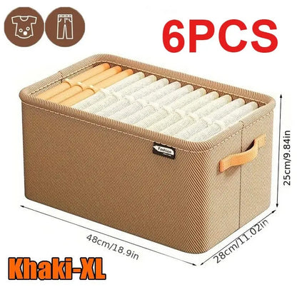 Thicken Pants Sweater Wardrobe Storage Box - House Flexa