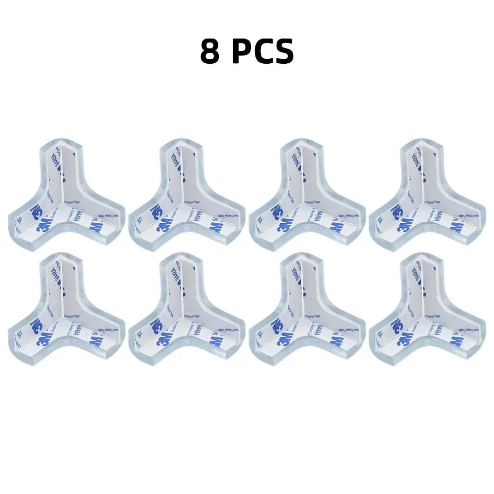 Transparent Silicone Table Corner Guards - House Flexa