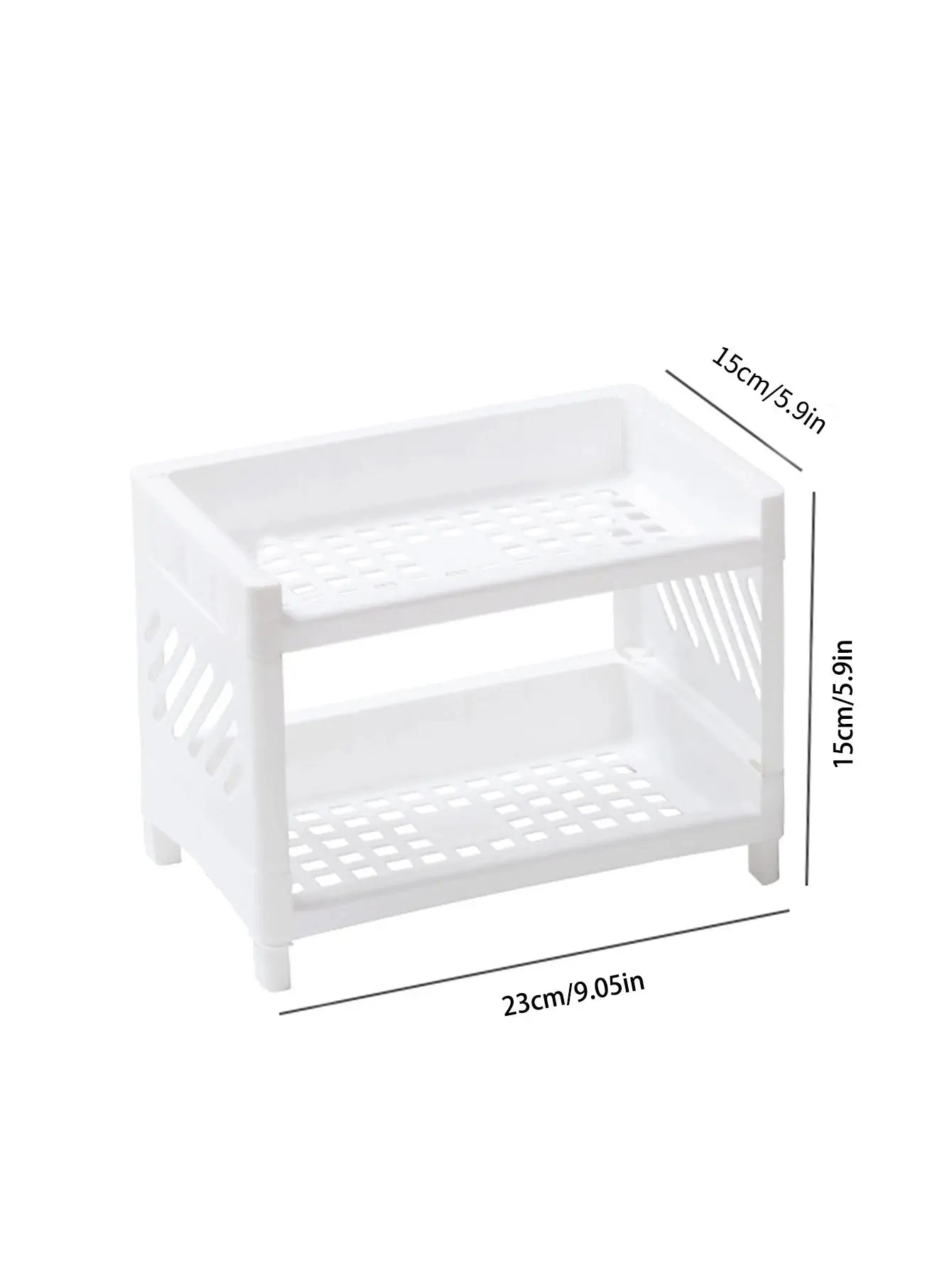 Double Layer Desktop Storage Rack - House Flexa