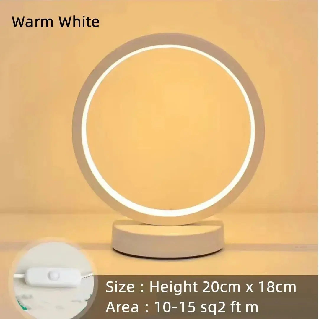 LED Circular Ring Table Lamp - House Flexa