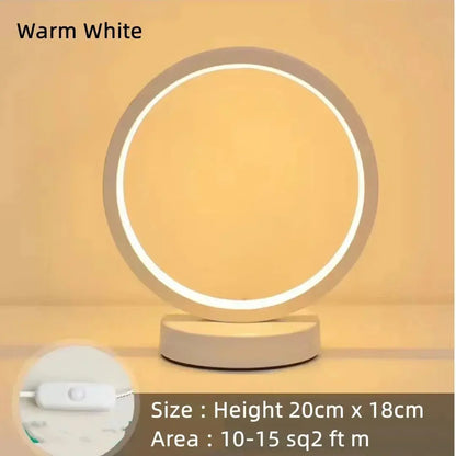 LED Circular Ring Table Lamp - House Flexa