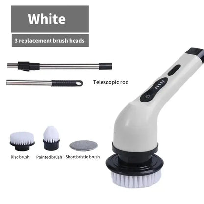 Wireless Electric Cleaning Brush Rotating Scrubber - House Flexa