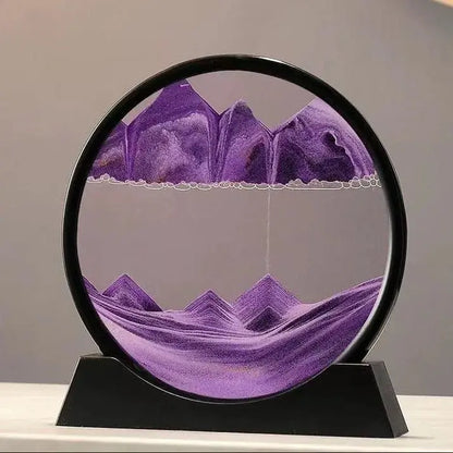 3D Quicksand Sand Art Hourglass Glass - House Flexa