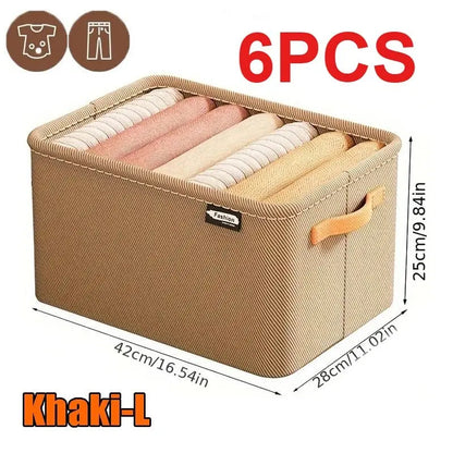 Thicken Pants Sweater Wardrobe Storage Box - House Flexa