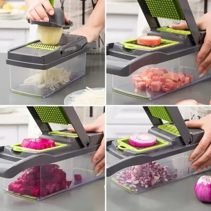 Multifunctional 14 - in - 1 Vegetable Chopper - House Flexa