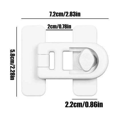 Refrigerator Safety Lock Fridge Freezer Cabinet Protector - House Flexa
