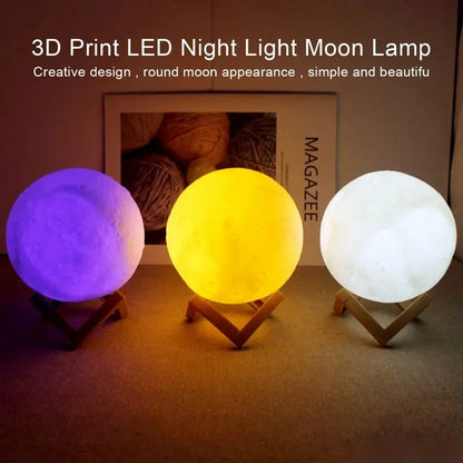 LED Moon Night Light - House Flexa