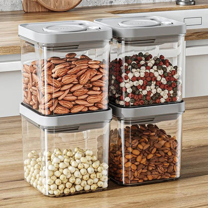 Airtight Food Storage Containers BPA - Free Stackable Set - House Flexa