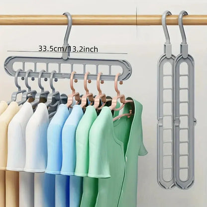Foldable 9 Hole Space Saving Hangers - House Flexa