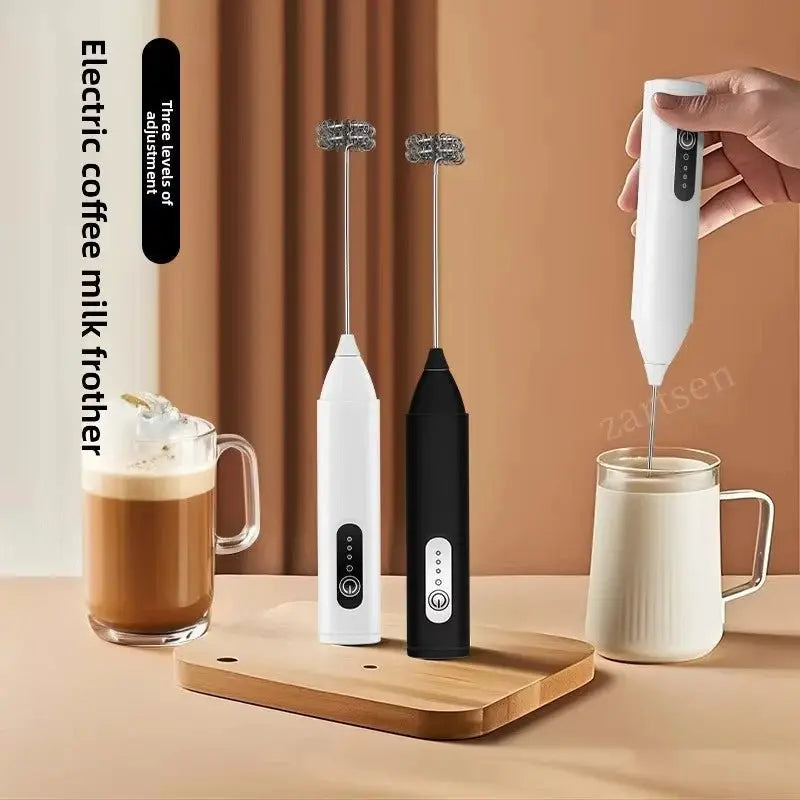 Handheld Electric Milk Frother Egg Beater - House Flexa