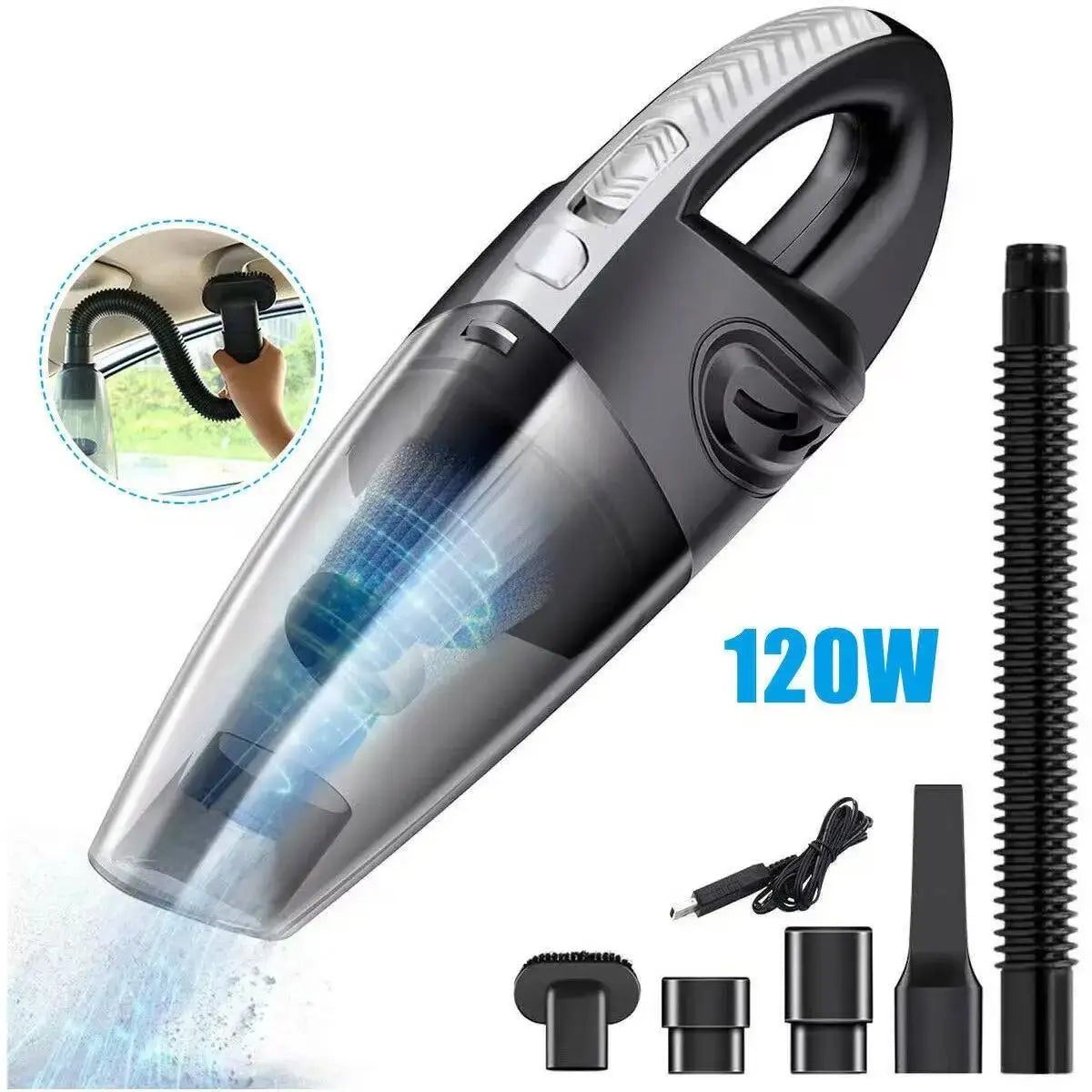 Portable Wireless Vacuum Cleaner - House Flexa