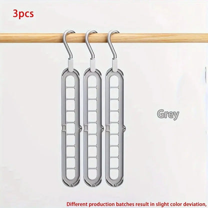 Foldable 9 Hole Space Saving Hangers - House Flexa