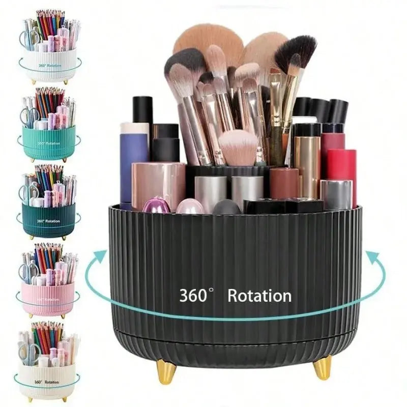 360 Degree Rotating Makeup Cosmetic Storage - House Flexa