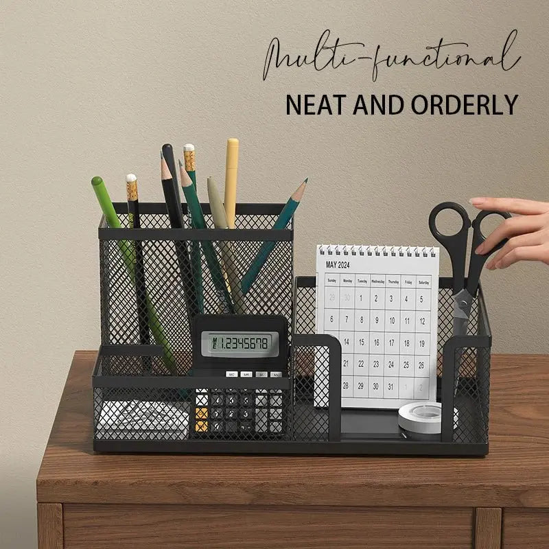 Mesh Desk Pencil Holder - House Flexa
