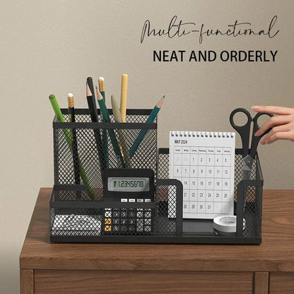 Mesh Desk Pencil Holder - House Flexa